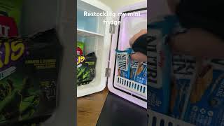 Restocking my mini fridge [upl. by Vala]