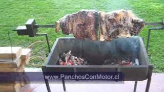 Pancho con Motor Parrilla con Motor Parrilla Electrica [upl. by Ainar]