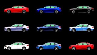 New 2023 HONDA CIVIC SEDAN COLORS 8 COLOR OPTIONS [upl. by Ariat]