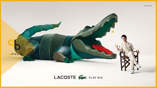 Lacoste Play Big Pierre Niney [upl. by Cooperstein]