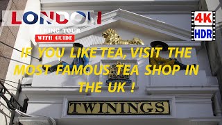 🇬🇧 You Wont Believe Whats Inside Londons OLDEST AND NARROWEST TEA SHOP TWININGS [upl. by Eigna56]