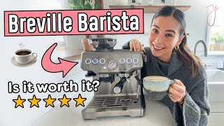 Breville Barista Express Review I How to use a beginners guide☕ [upl. by Akinek]