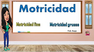 La motricidad fina y motricidad gruesa [upl. by Anwadal]