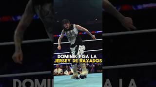 Dominik Mysterio pisa la jersey de Rayados de Monterrey dominikmysterio wwe wrestling [upl. by Ebsen888]