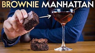 Manhattan Cocktail With A Chocolate Brownie Twist [upl. by Adnirod]