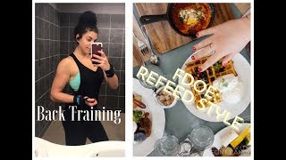 Back Training  Refeed Day  Life of a College Student  IGNITE Bikini Prep Ep 3 [upl. by Elnar]