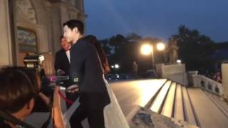 160603 송중기 송혜교 송송커플 Song Joong Ki Song Hye Kyo Song Song Couple  BaekSang Arts Awards red carpet [upl. by Trbor]