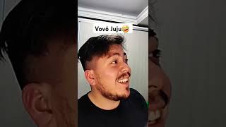 Vovó Juju 🤣 dublando dublageminversa funnyshorts videosengraçados videos [upl. by Gnoy695]