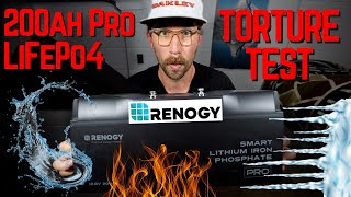 Renogy Battery 200ah PRO 12v LiFePO4 Test amp Review [upl. by Bosch]