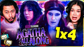 AGATHA ALL ALONG 1x4 Reaction  Marvel  Kathryn Hahn  Aubrey Plaza [upl. by Ehtiaf]