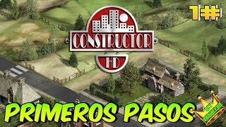 CONSTRUCTOR HD 1  CONSTRUYENDO UN PUEBLO DESDE CERO  GAMEPLAY ESPAÑOL [upl. by Nnaes885]