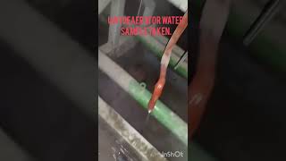 U1 Deaerator Water Sample takenviralvideos shortvideos trending ntpc [upl. by Kai827]