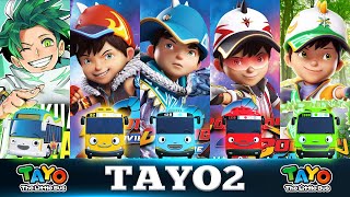 HEY TAYO V2 COVER PARODY VERSI TAYO amp BOBOIBOY GALAXY [upl. by Sillyrama310]