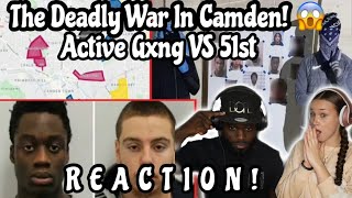 The Deadly War In Camden Active Gxng vs 51st  American Couple Reacts 🔥 [upl. by Fey764]