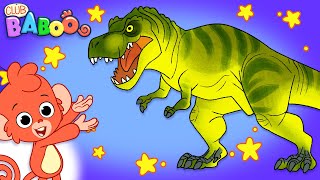 Learn Dinosaurs for Kids  Dinosaur Cartoon videos  TRex Ankylosaurus  Club Baboo dinasours [upl. by Tyree157]