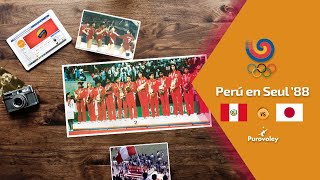 Perú vs Japón Semifinal Juegos Olímpicos Seúl 1988 Full Match [upl. by Hazrit]