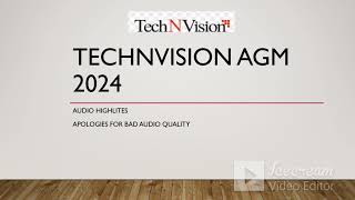 TechNVision AGM 2024 Audio Highlights [upl. by Eilyab]