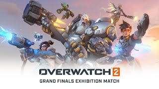 Overwatch League Pros TEST Overwatch 2  Grand Finals Exhibition Match [upl. by Zoa]