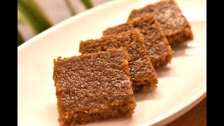 Coconut jaggery burfi Thengai vellam burfiNo white sugar only in 10 min Easy diwali sweet [upl. by Vijnas]