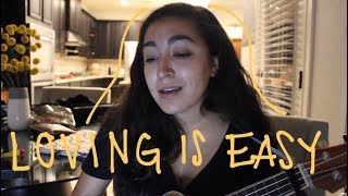 Loving is Easy  Rex Orange County ukulele TUTORIAL [upl. by Weatherley]