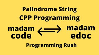 Palindrome String  Check String is Palindrome or Not in C [upl. by Llerrehc]