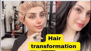 Hair transformation bot arsaay baad hair Dye Change Kr Dia🥰Quality Time With School Friends 🥰 [upl. by Eniac]