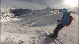 Sgualdrina  Canale del Diavolo  Passo del Tonale  Freeride 2018 [upl. by Candless]