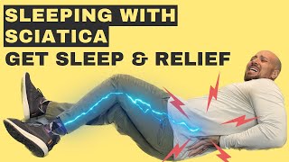 How to Sleep with Sciatica Leg Pain and Low Back Pain Relief Stretches and Tips  Dr Matthew Posa [upl. by Krystin]