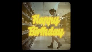 Sahirah  Happy Birthday Lyric Video [upl. by Frierson]