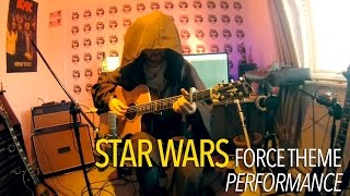 Star Wars  Force Theme Full Acoustic Guitar Version by John Williams [upl. by Bonnibelle761]