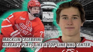 1 Pick Macklin Celebrini’s Most INSANE Highlights  2024 NHL Draft [upl. by Malvino]