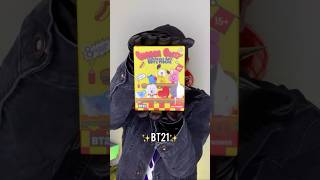 UNBOXING DE BT21💜 PT1 miniso cajasorpresa bts [upl. by Enelyam]