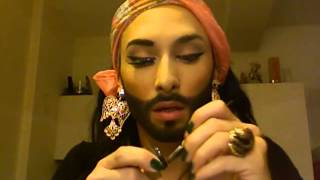 conchita wurst make up for everyone [upl. by Oiragelo]