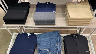 4k Lacoste new clothing collection for autumn [upl. by Lorin390]