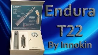 Innokin Endura T22  A new Vapers best friend [upl. by Nalced]