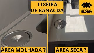 O LUGAR IDEAL PARA LIXEIRA DE BANCADA [upl. by Rambort]