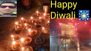 Happy Diwali 🪔  Sarvesh Saxena Vlogs  souravjoshivlogs [upl. by Nollad]