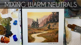 Fall River Valley How To Paint Realtime Paint Along Tutorial Natures Whispers 58 [upl. by Rice]