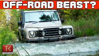 Ineos Grenadier vs Mud Rocks amp Water  How Does this GWagen Hunter Fare OffRoad [upl. by Ailec]