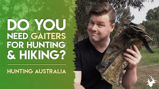 Do you need gaiters when hunting amp hiking in Australia [upl. by Feil920]