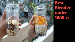 Best BlenderJuicerMixer under 1000 Rs  Candes Nutri Blender Review Is it worth Buying [upl. by Johnson]