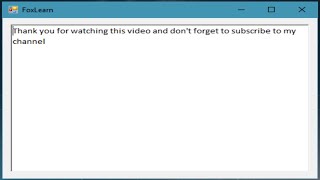 C Tutorial  Drag and Drop Text files into a RichTextBox  FoxLearn [upl. by Alrzc]