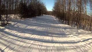 Trail at Goodnow Ski Area Newcomb New York [upl. by Sophie]