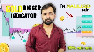 Gold digger for XAUUSD  84 win rate on 13 [upl. by Lahey762]