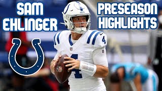 Sam Ehlinger 2022 Preseason Highlights [upl. by Sunny]