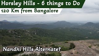 Horsley Hills  Six Things to do  One Day Trip from Bangalore  Bangalore Tourist Places [upl. by D'Arcy]