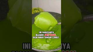 Bubur sumsum lembutini rahasianya biar ngak berasa tepung mentah  bubursumsum bubursumsumlembut [upl. by Farron]