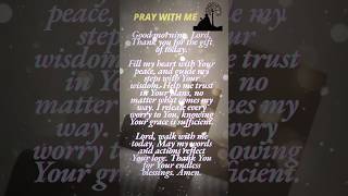 Morning Prayer Meditation  Start Your Day with Peace and Gratitude MorningPrayer [upl. by Dekeles436]