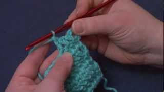 How to Crochet Herringbone Double Crochet HBdc [upl. by Sarazen]