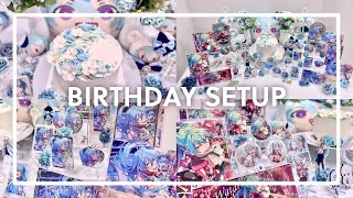 Wataru’s birthday display setup [upl. by Schiro432]